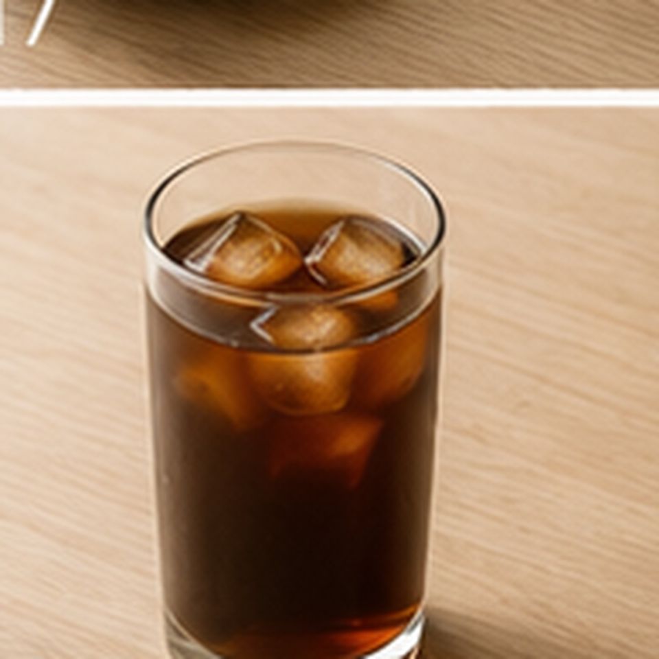 Cold Brew auf einem Teller